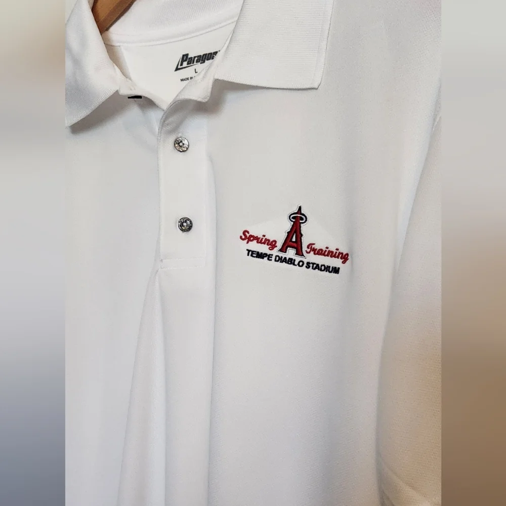 Red Men's Jacket And Polo- Spring Training A'S BASEBALL - Picture 4 of 12